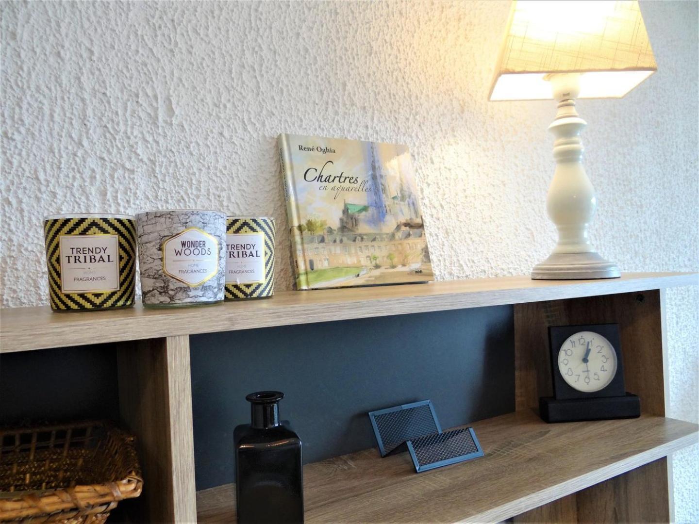 Le Clos Pichot - Studio Avec Balcon, Parking Prive - 5Mn Gare Chartres Zewnętrze zdjęcie